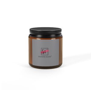 Amber Jar Soy Candle — Luxury Scented Candle in Amber Glass (Multi-Size)